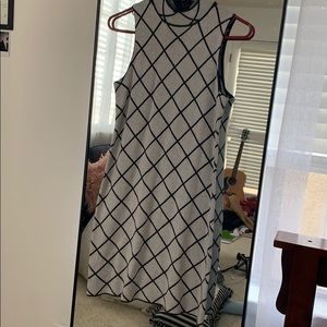 Mock Turtleneck Mini dress